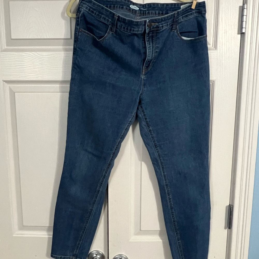 Old Navy Dark Blue Women's Skinny Jeans